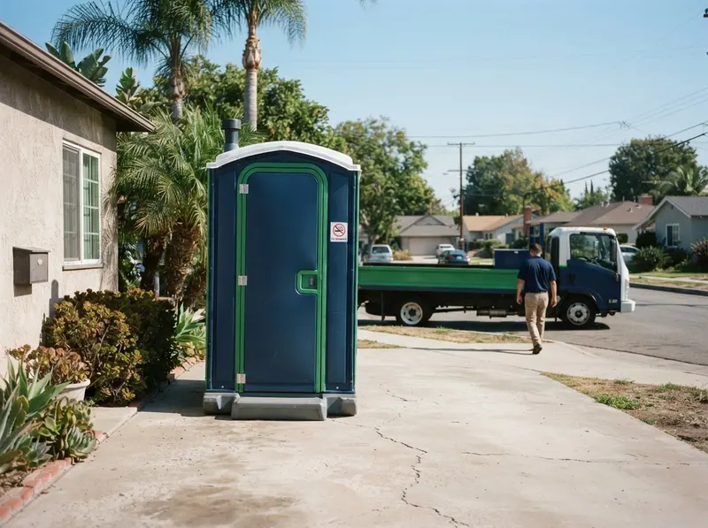 Deluxe Flushing Restroom Units in Los Angeles, CA