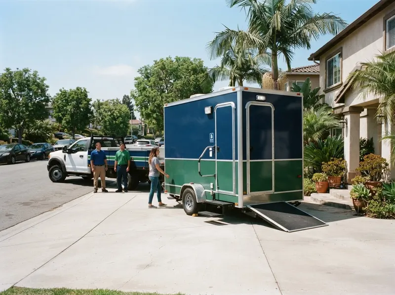 Luxury Restroom Trailers in Los Angeles, CA