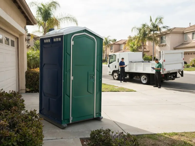 Standard Jobsite Portable Toilets in Los Angeles, CA