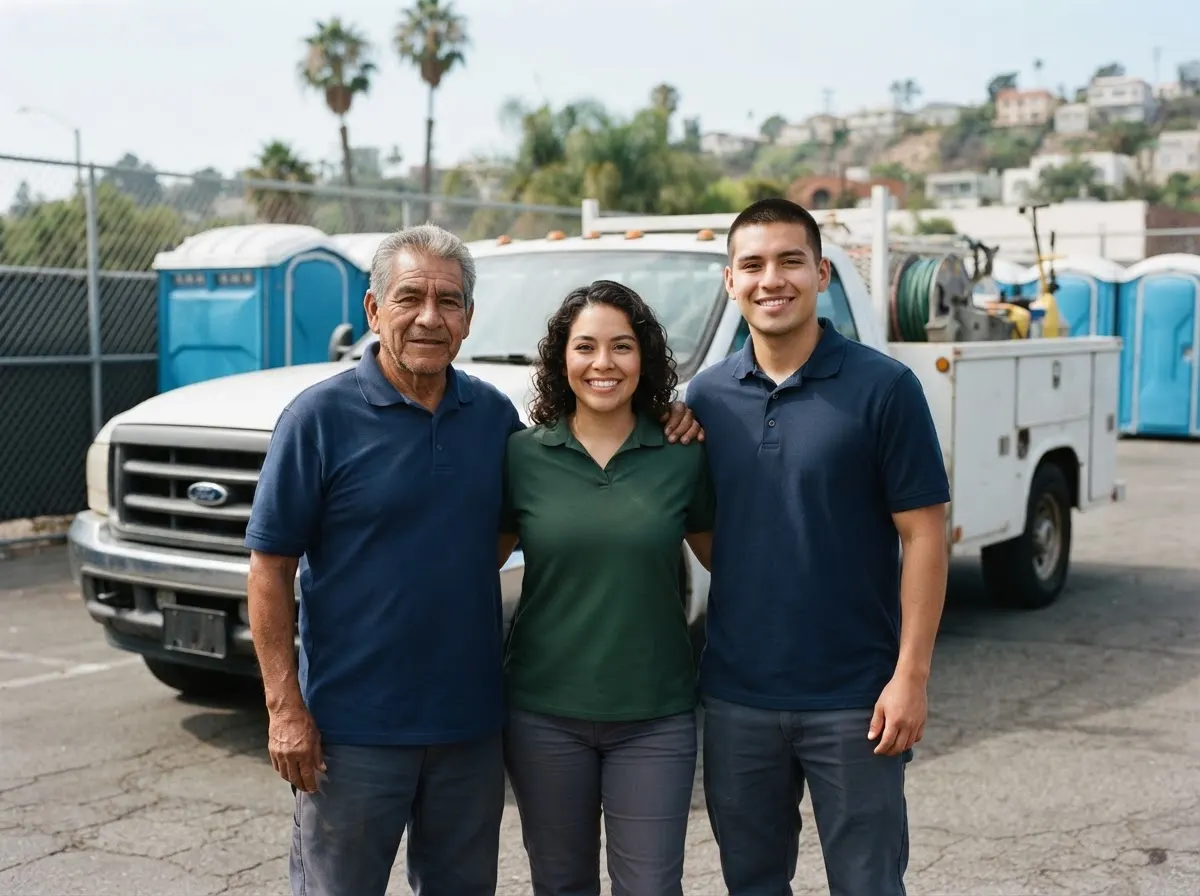 The RestBrook Portable Toilets team — portable toilet rentals in Los Angeles, CA